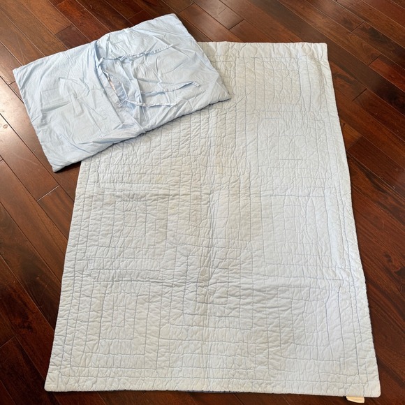 Pottery Barn Kids Aloha Surfer Quilt with Sham Crib Patchwork Shabby Chic - Picture 3 of 6